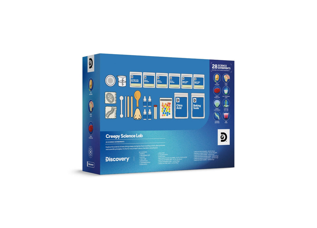 Discovery Kids Creepy Science Lab Kit With 28 Experiments