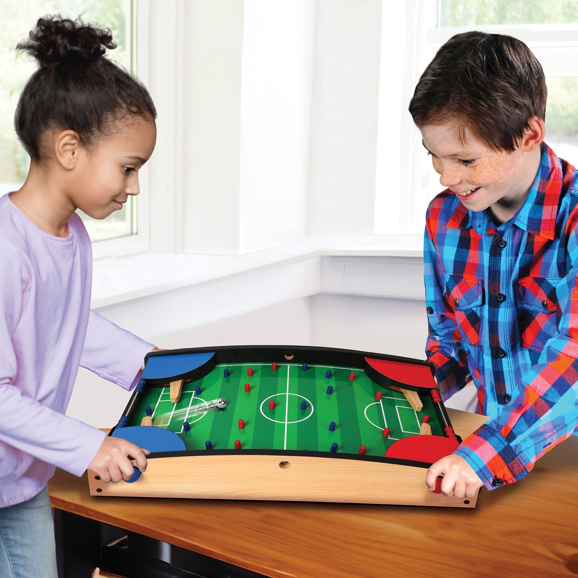 Tabletop Pinball Soccer 20" Portable Family Game