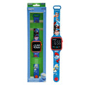 Smurfs Kids' LED Digital Watch - Blue Adjustable Strap
