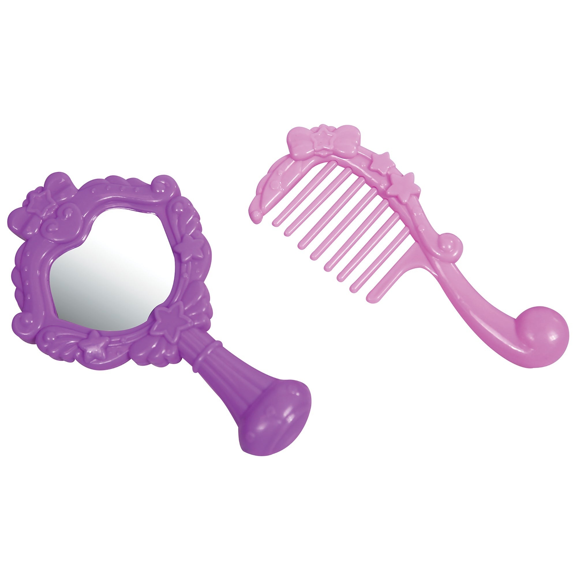 Charming Playtime Makeup Table Set with 8" Toddler Doll, Pink