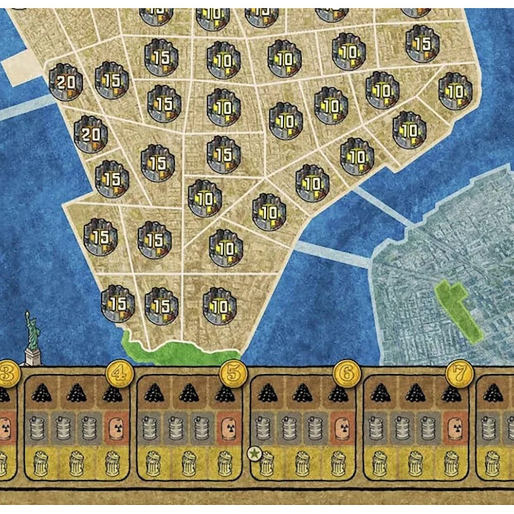 Rio Grande Games: Power Grid Bremen/Manhattan Expansion - Strategy Board Game for Ages 14+