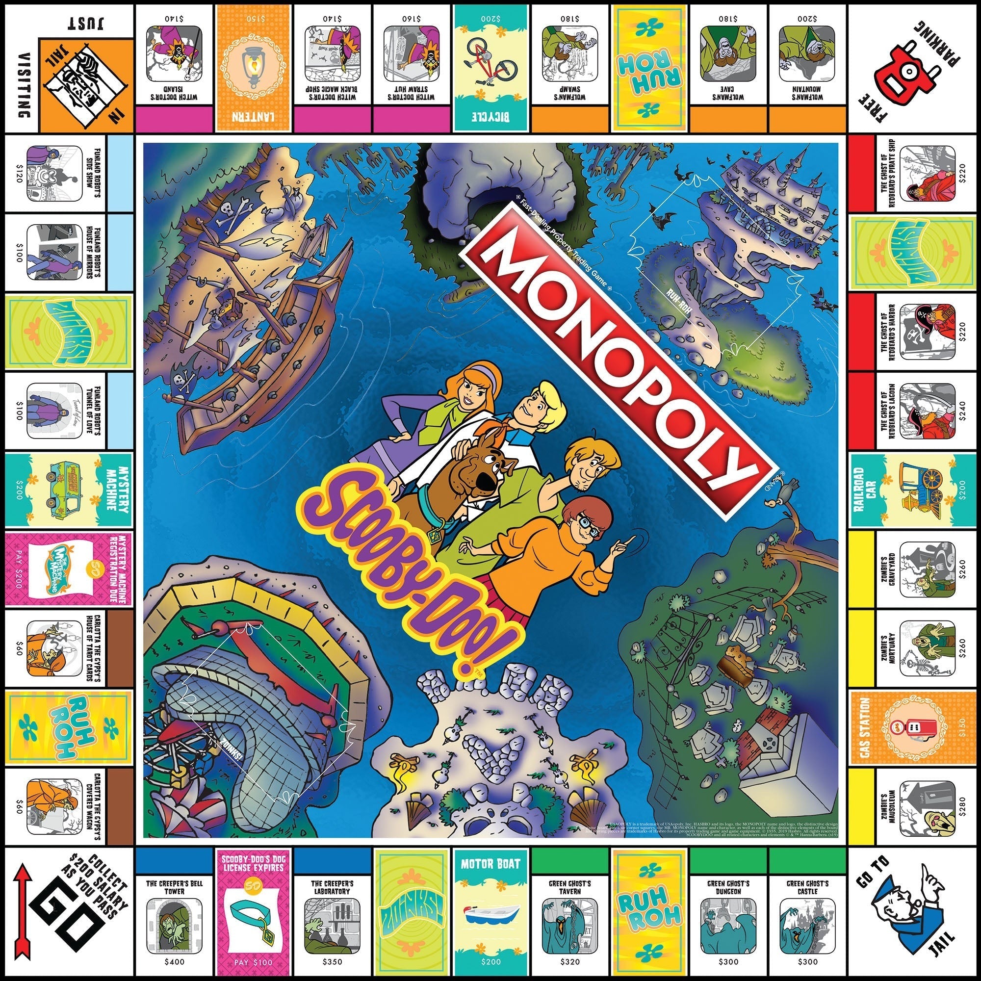 USAopoly MONOPOLY®: Scooby-Doo Board Game