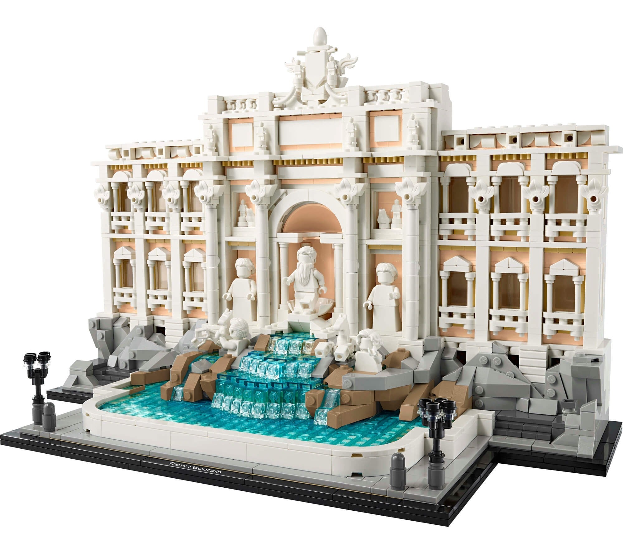 LEGO Architecture Trevi Fountain Model, 1,880-Piece Italian Landmark Set