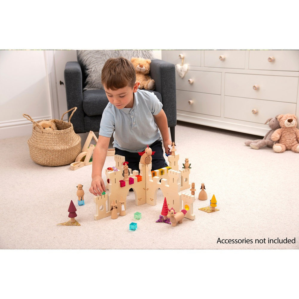 TickiT Discovery Castle Dividers - Wooden Playset