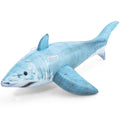 H2OGO! Realistic Shark Ride-On – 72" Inflatable Pool Float with Handles