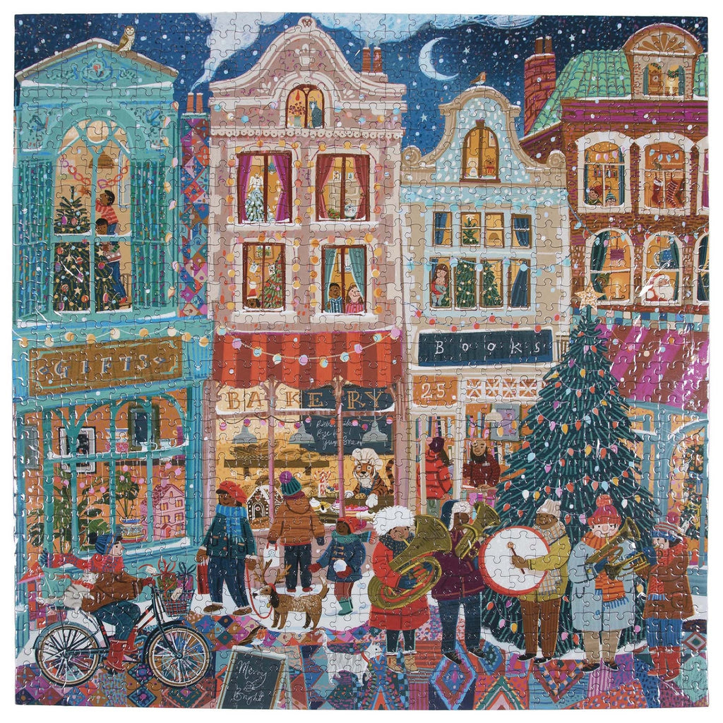 Piece&Love Happy Holidays Festive Puzzle - 1000 pc