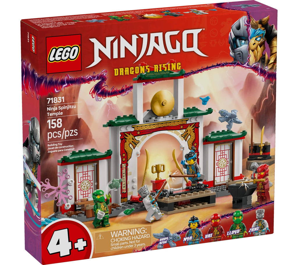 LEGO NINJAGO Ninja Spinjitzu Temple 158-Piece Building Set - 71831