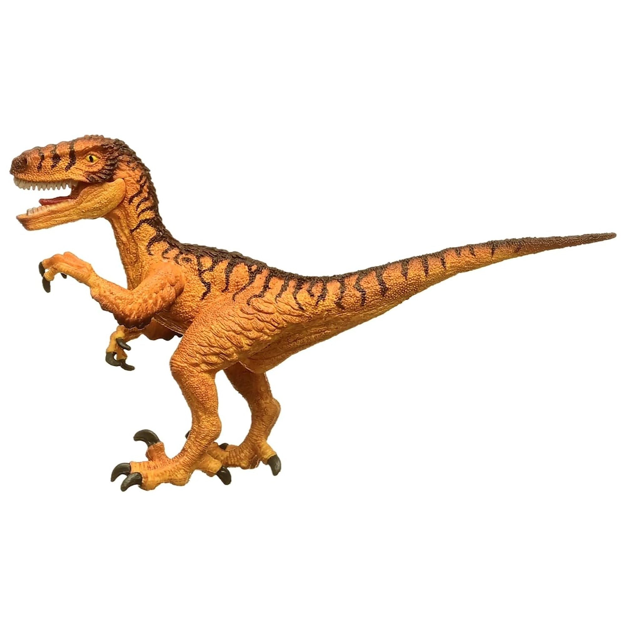 Schleich Dinosaurs Velociraptor 7-Inch Collectible Figurine with Movable Jaw