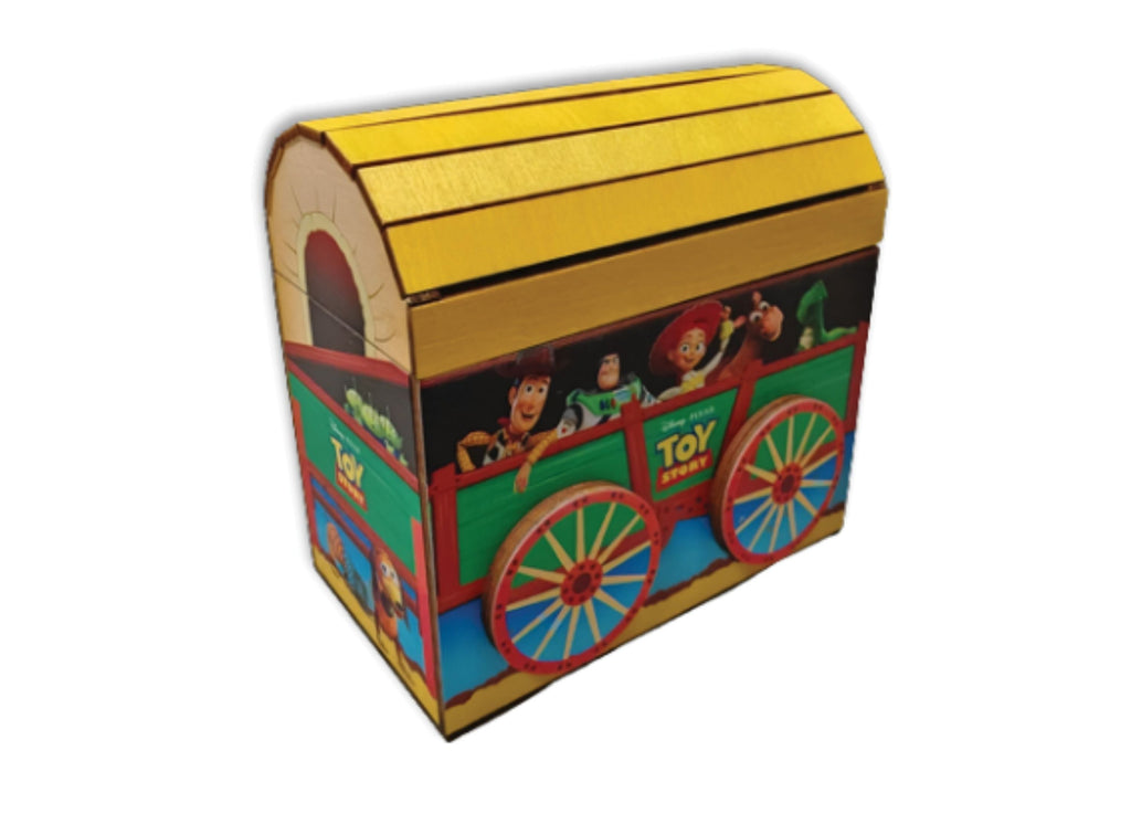 Fantasma Disney Toy Story Andy's Toy Chest Wooden Puzzle Box