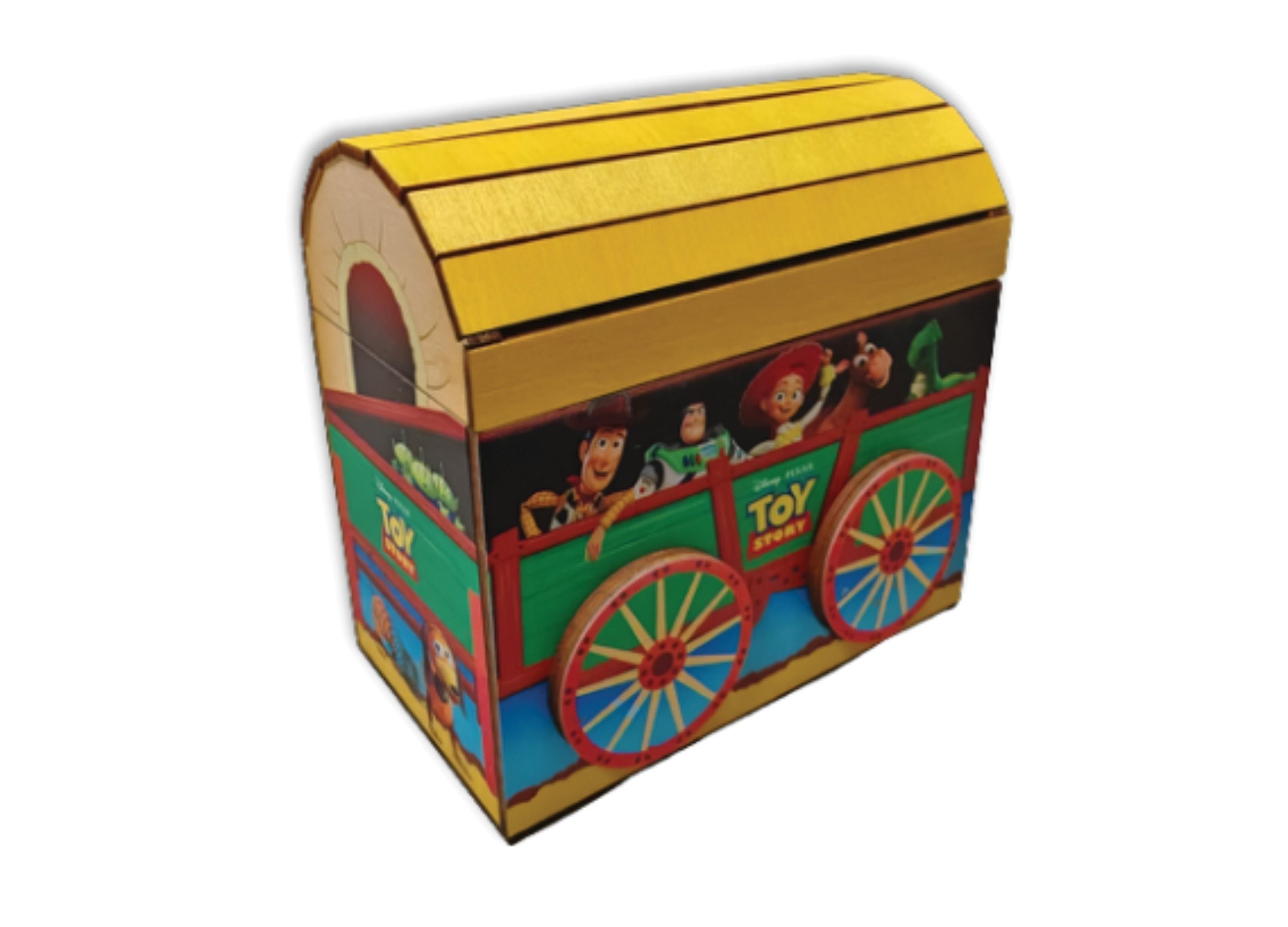 Fantasma Disney Toy Story Andy's Toy Chest Wooden Puzzle Box