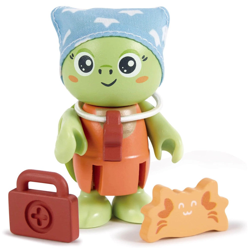 Hape Kayl & Wai Sea Rescue Adventure Playset - Turtle Figurines