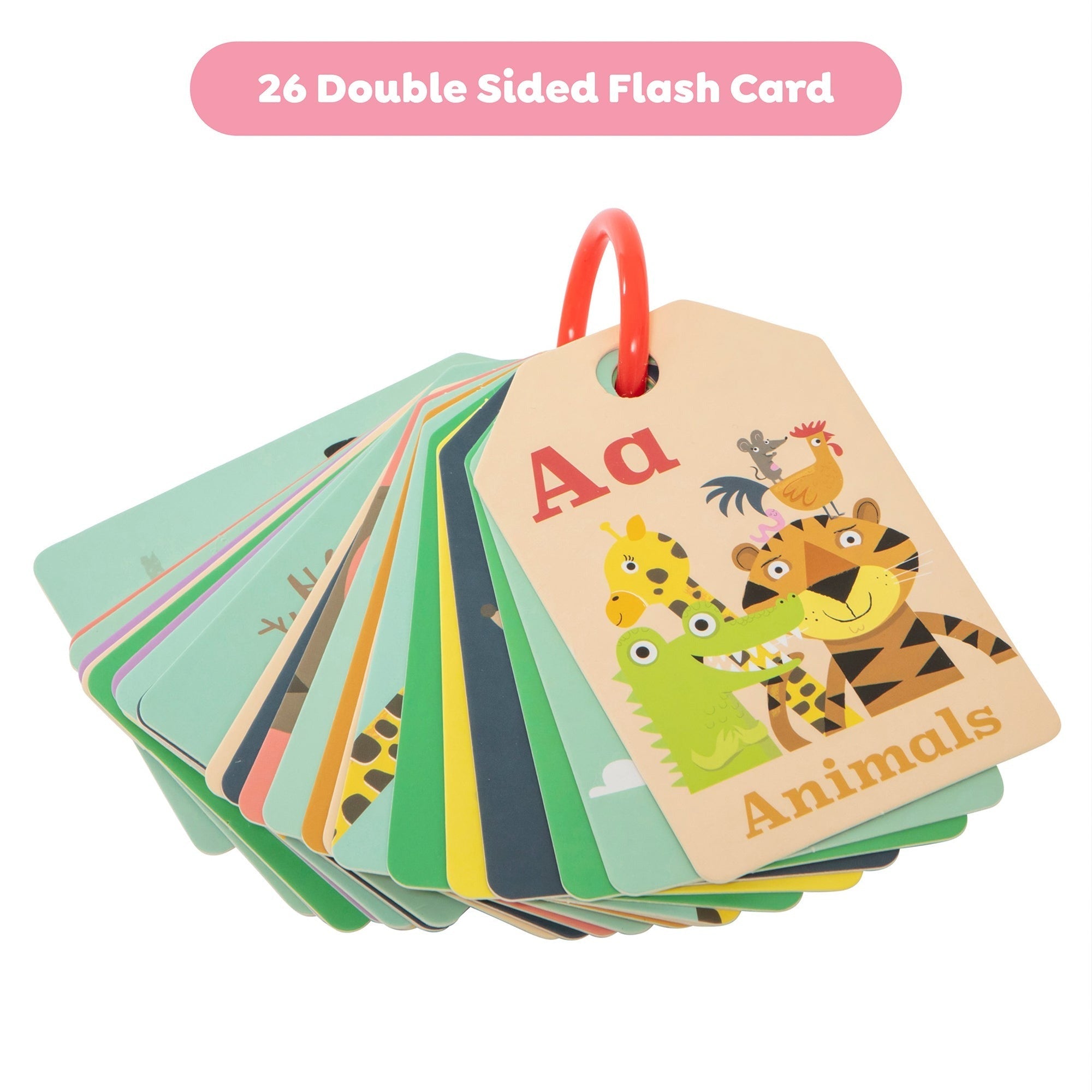 Tiger Tribe Animal ABC Flash Cards - Educational Learning Toy for Toddlers