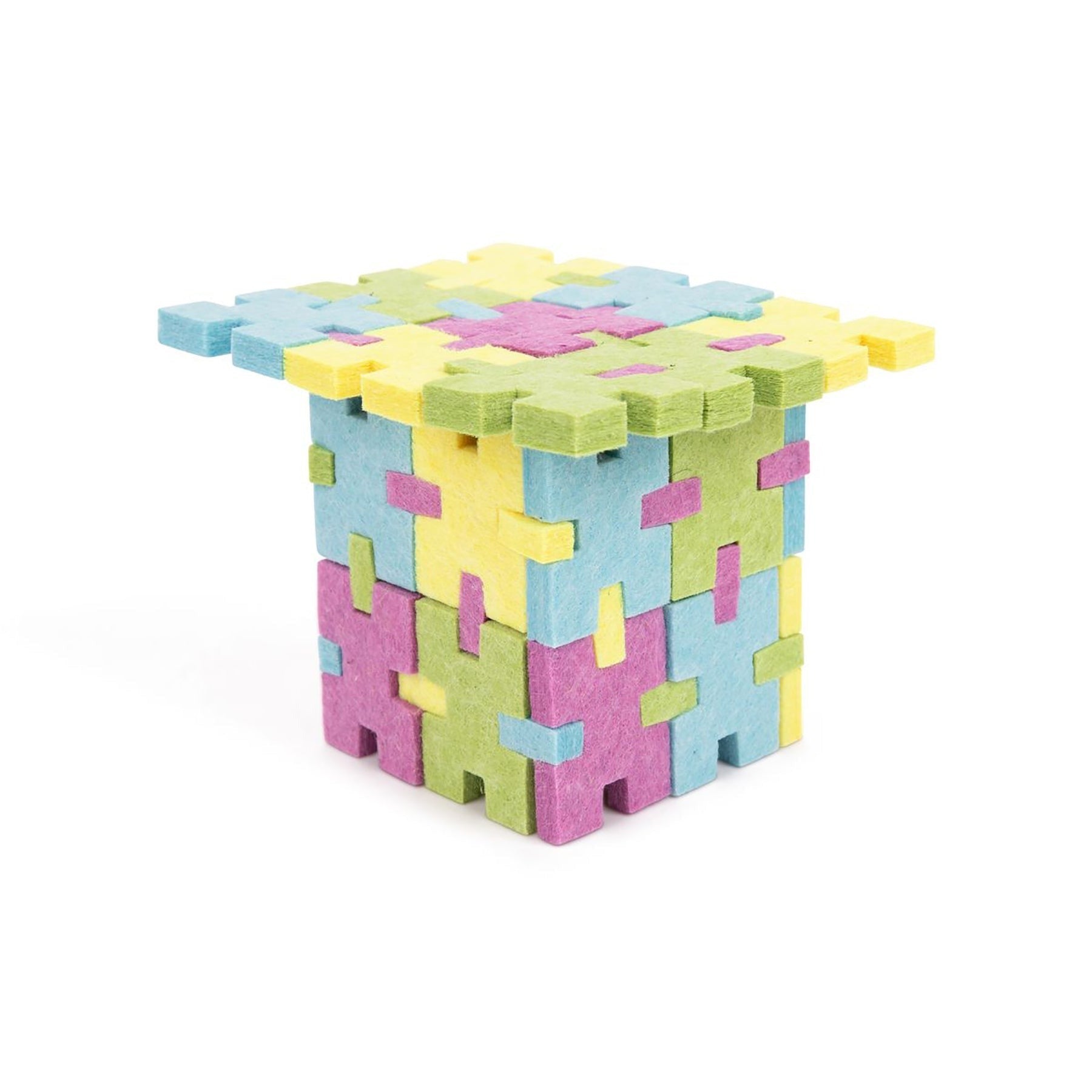 Roylco Felt Architect Set - Colorful Building for Kids - 88 Pieces