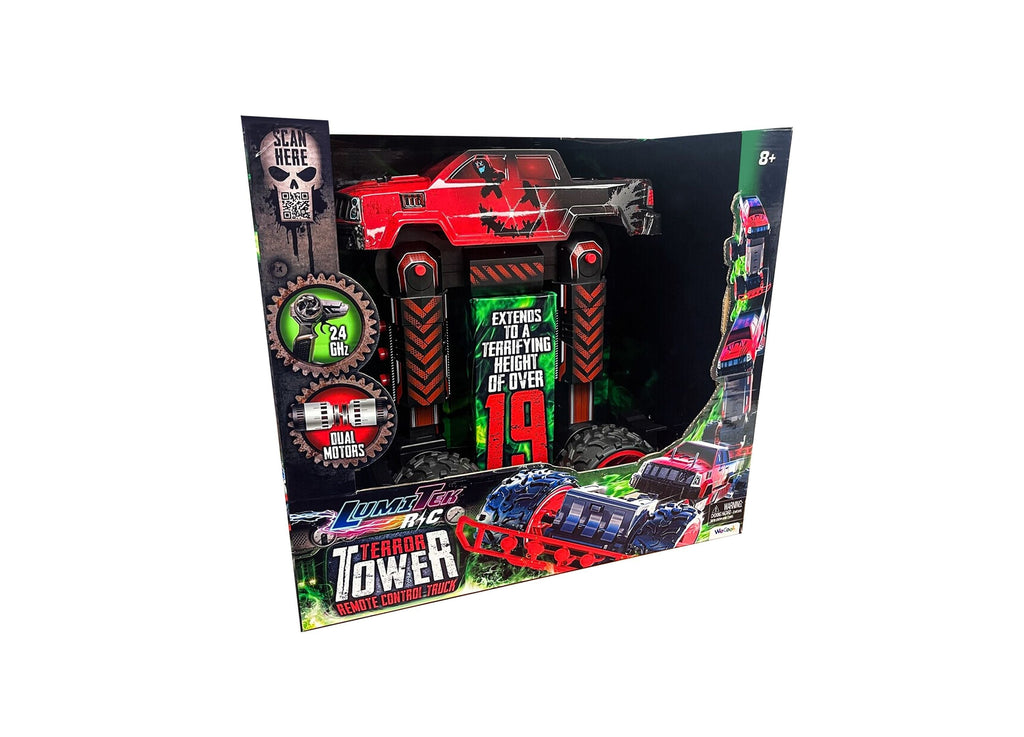 LumiTEK Remote Control Terror Tower - 1:8 Dynamic Monster Truck