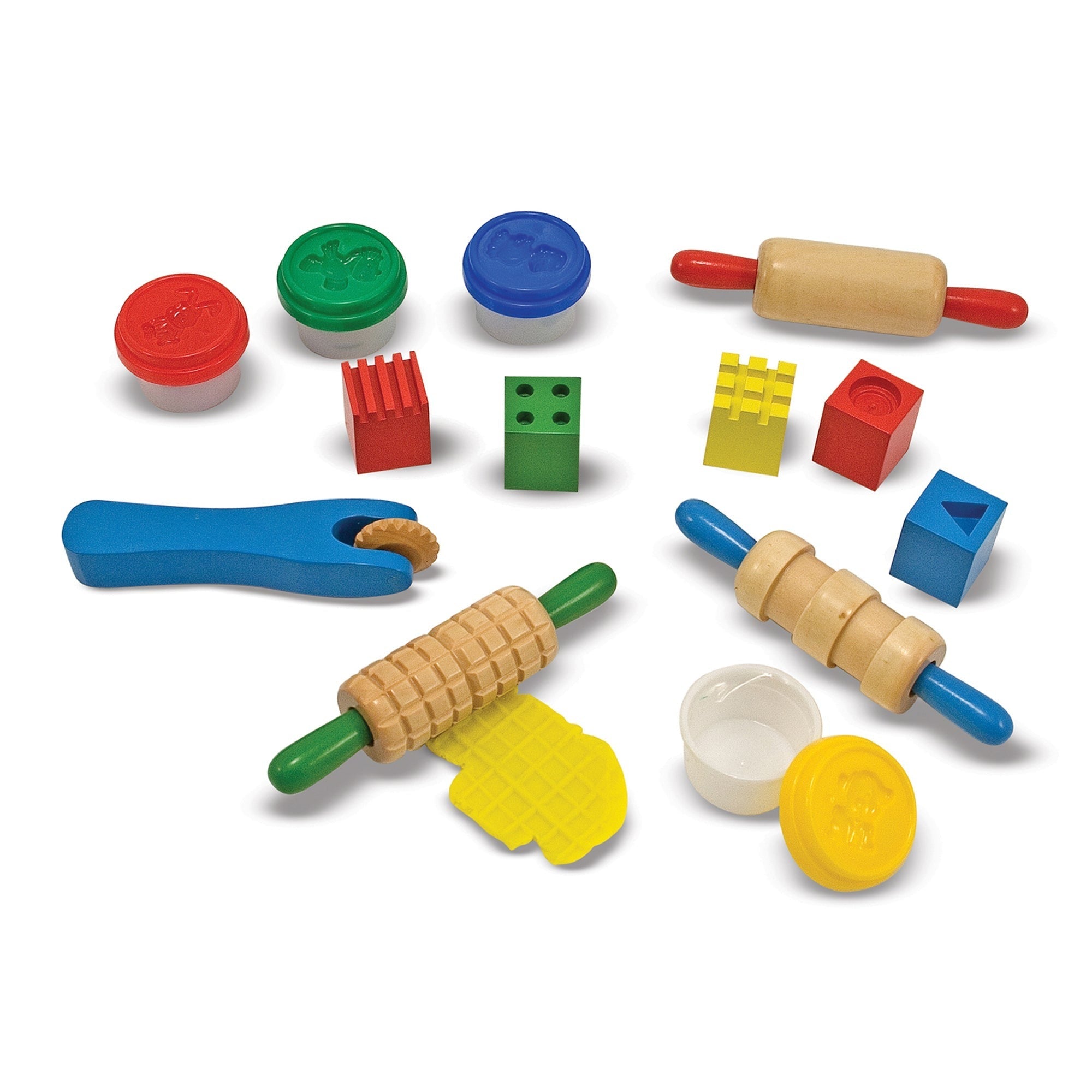 Melissa & Doug Created by Me! Shape, Model & Mold Modeling Dough Kit