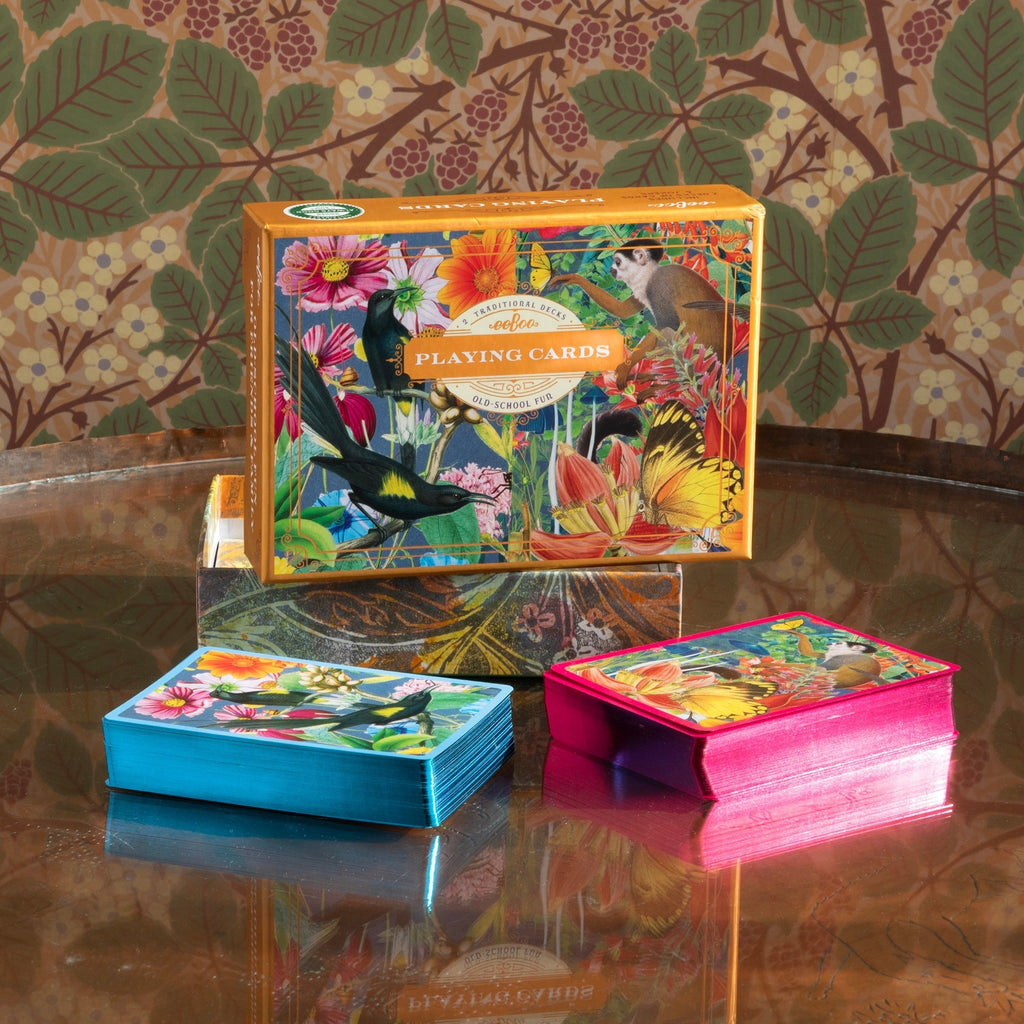Garden of Eden Deluxe Playing Card Decks with Gilded Edges