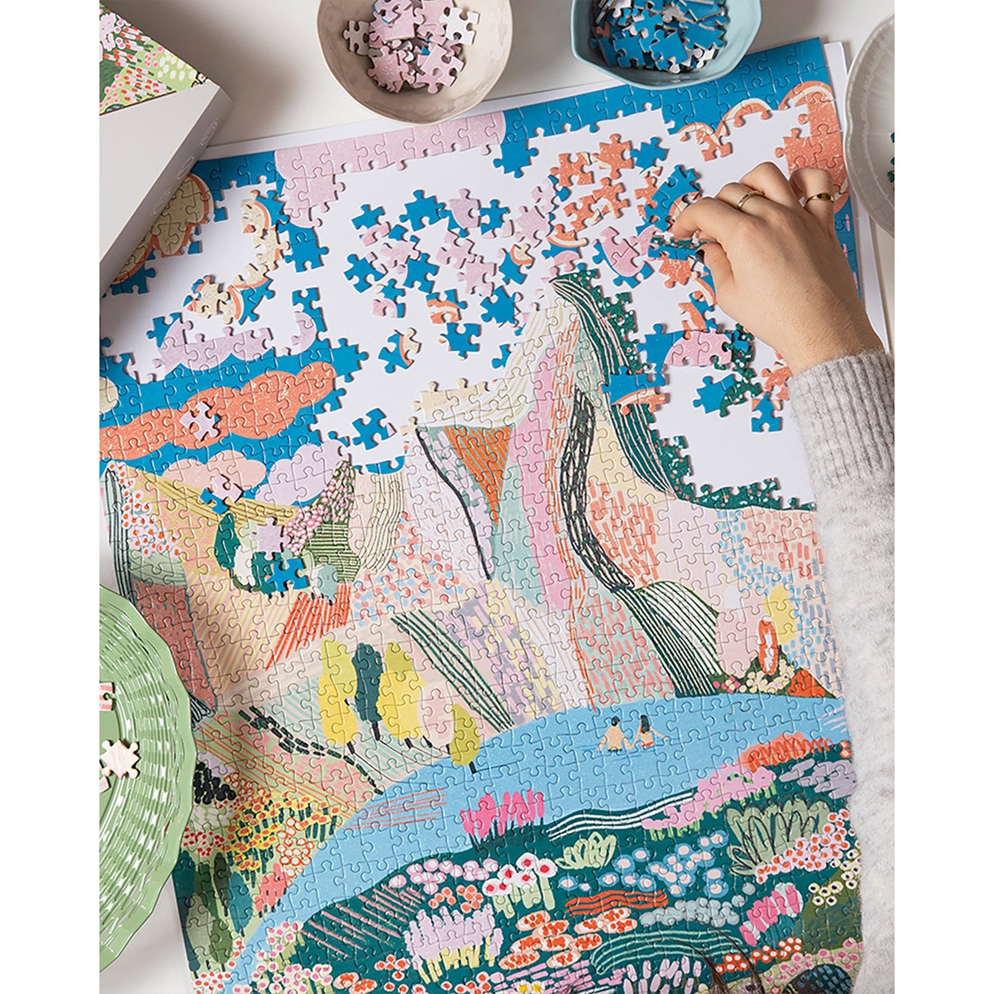 Journey Of Something Laguna 1000-Piece Jigsaw Puzzle