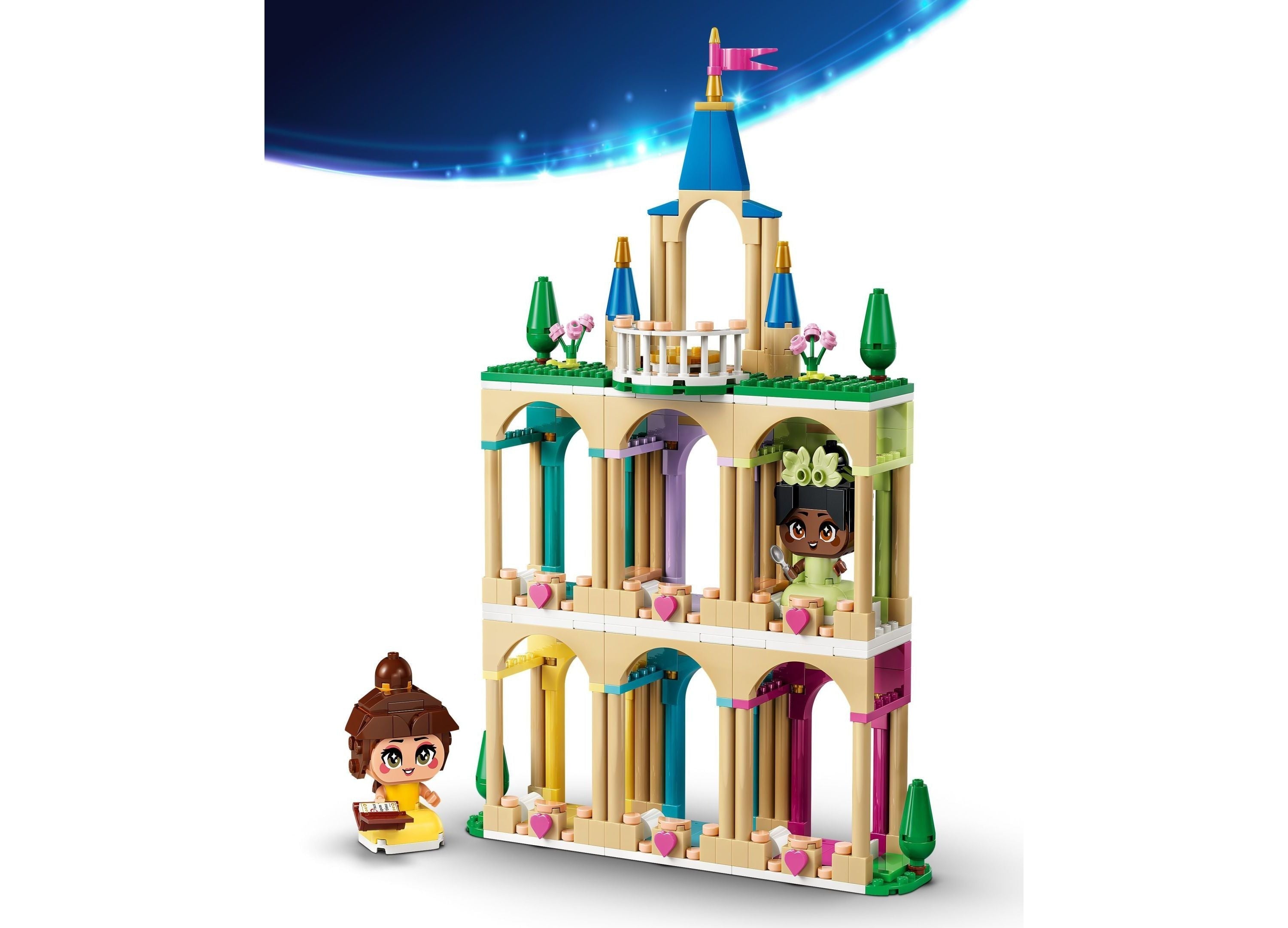 LEGO Disney Princess Belle & Tiana Mini Castle Playset 358 Pieces