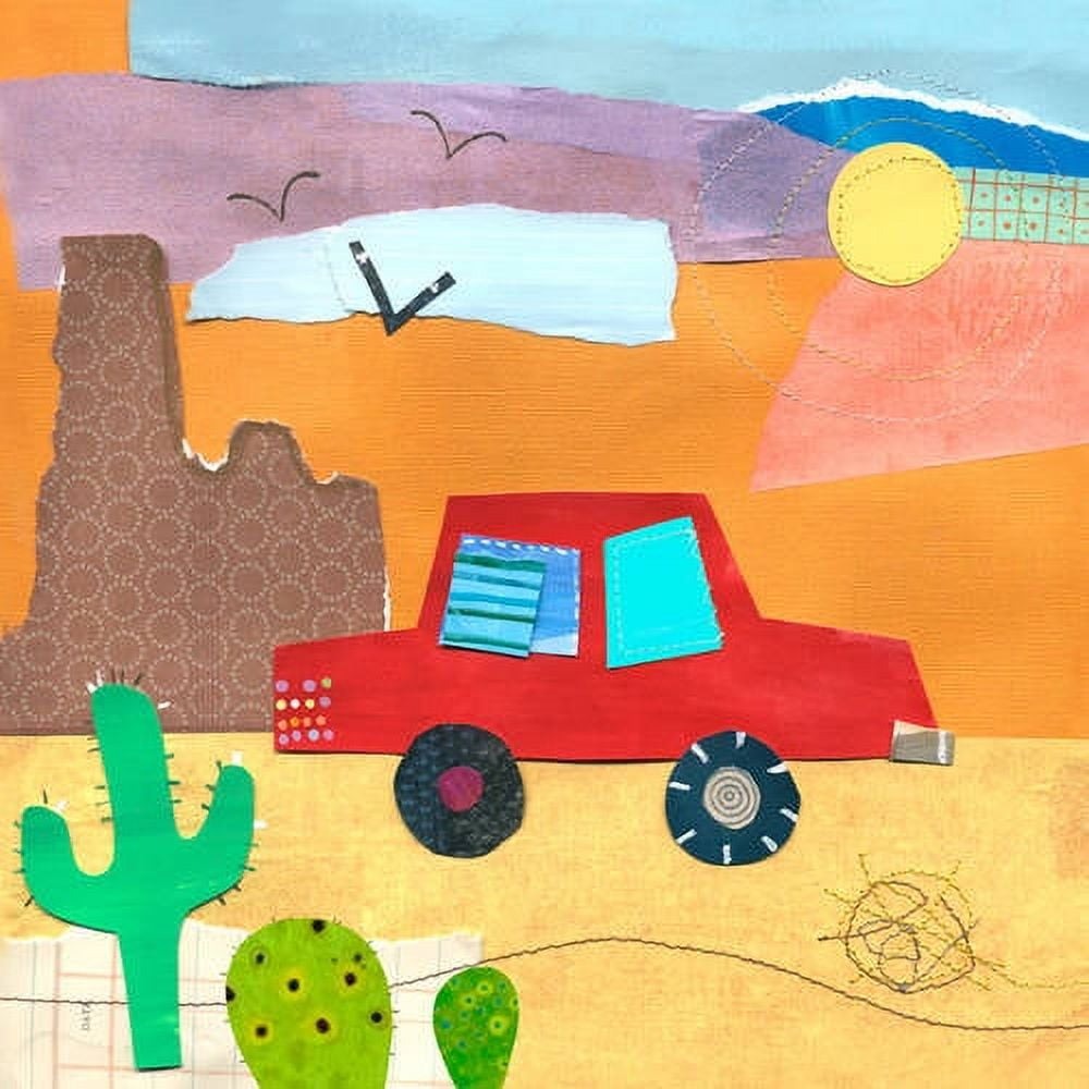 Oopsy Daisy's On the Road- Desert Adventure Canvas Wall Art