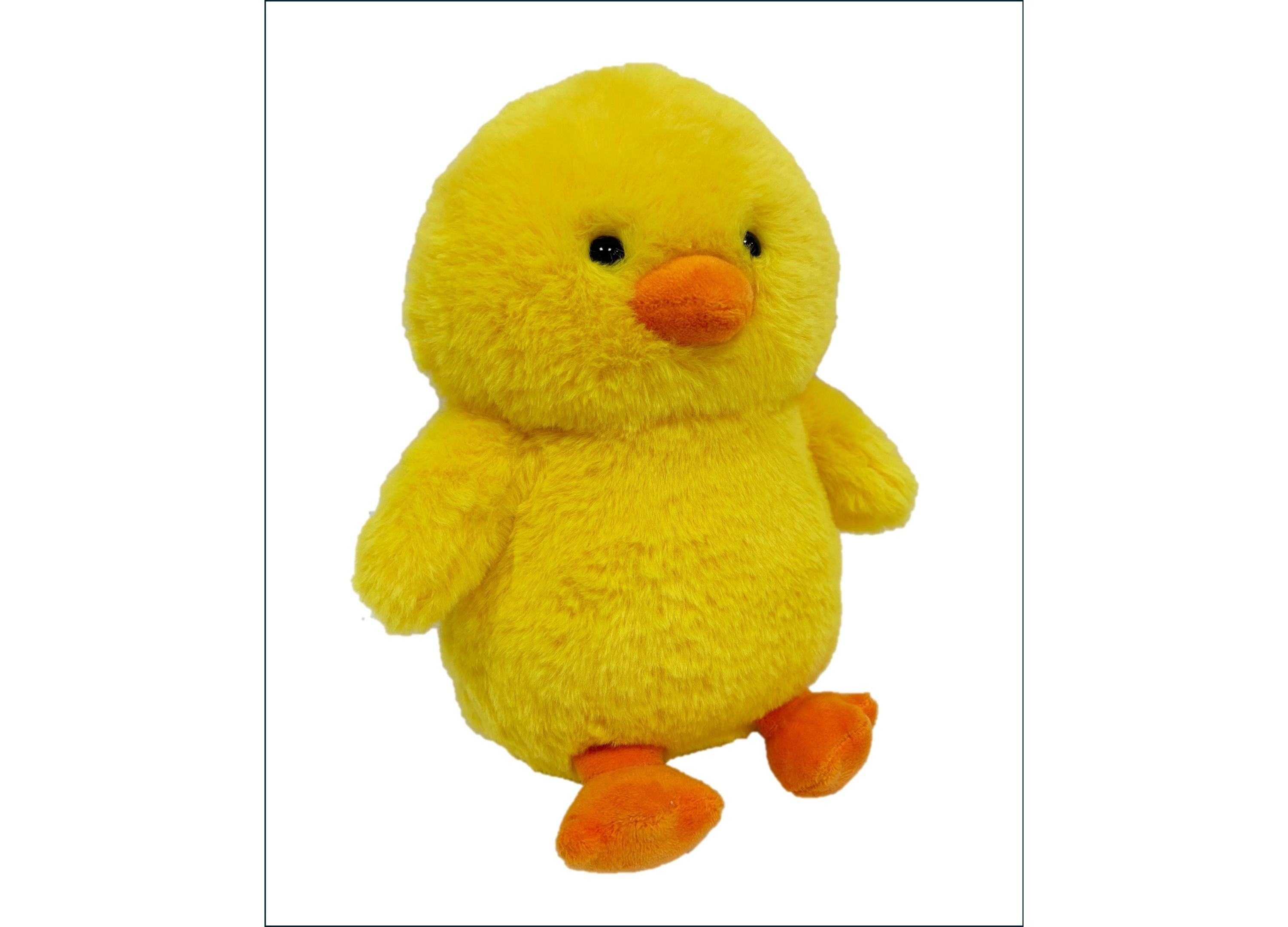 Wild Hippo Moo Squad 8 inch Plush Easter Chick - Yellow