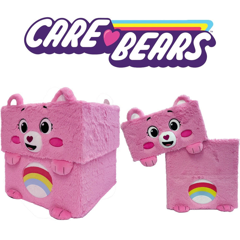 Care Bears Cheer Bear 12" Storable Transforming Bin - Pink