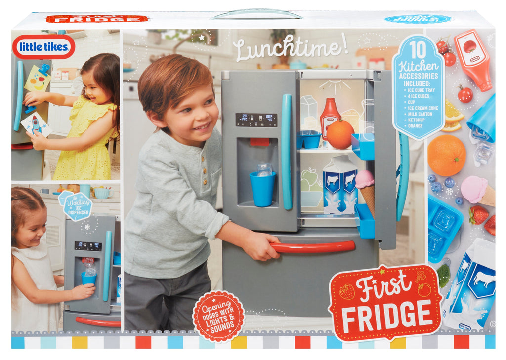 Little Tikes First Fridge Realistic Pretend Play Appliance