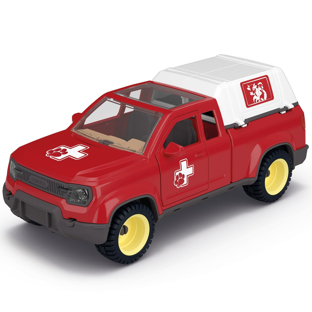Schleich Farm World Veterinarian Pick-Up Truck 29-Piece Playset