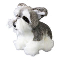 Cuddly Companions 9 inch Floppy Schnauzer Plush - Grey