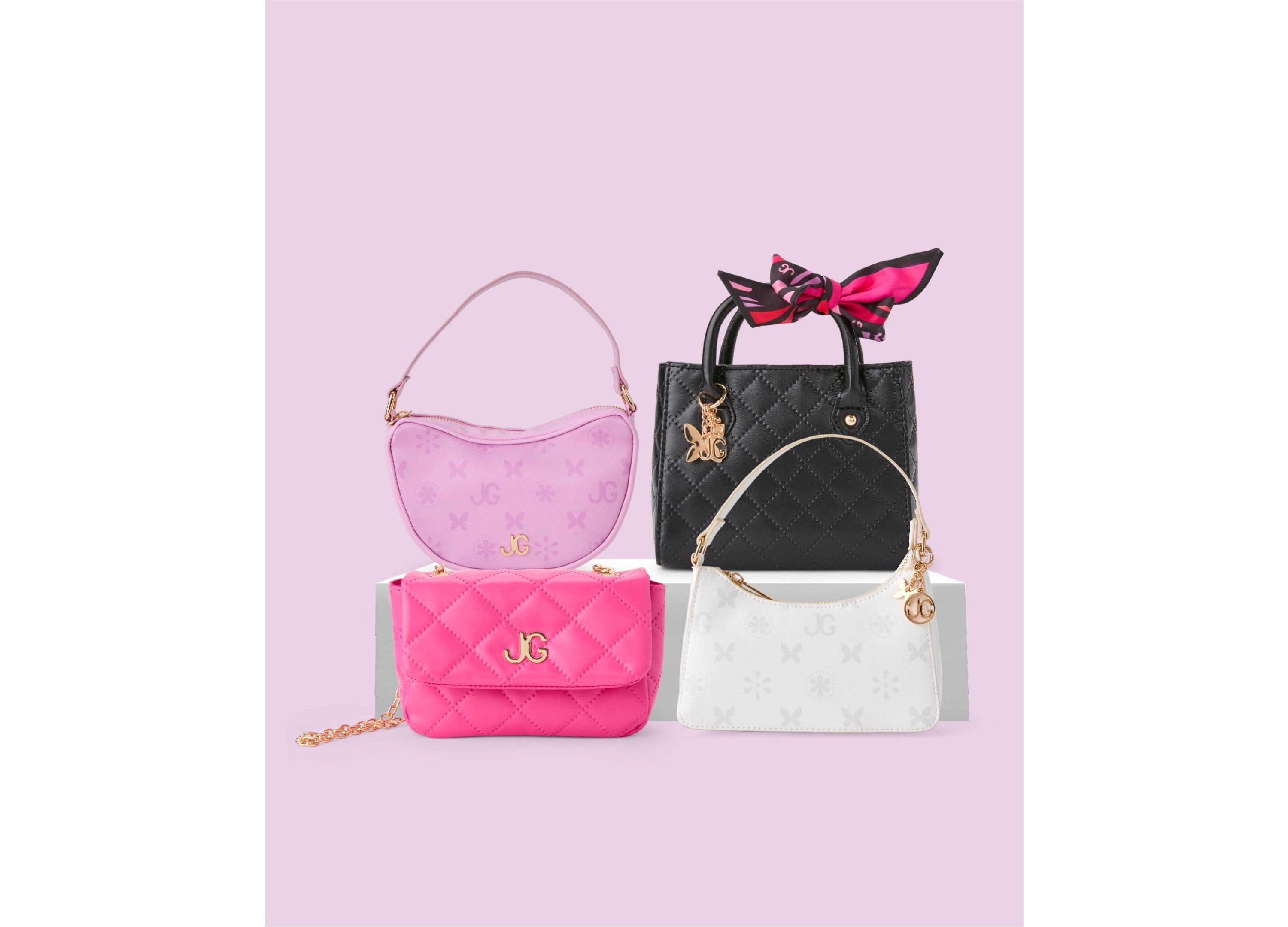 Journey Girls Hot Pink Quilted Crossbody Purse, Created for Macy's