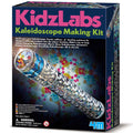 4M KidzLabs Kaleidoscope Making Kit - DIY Optical Light Toy, Mystic Glow