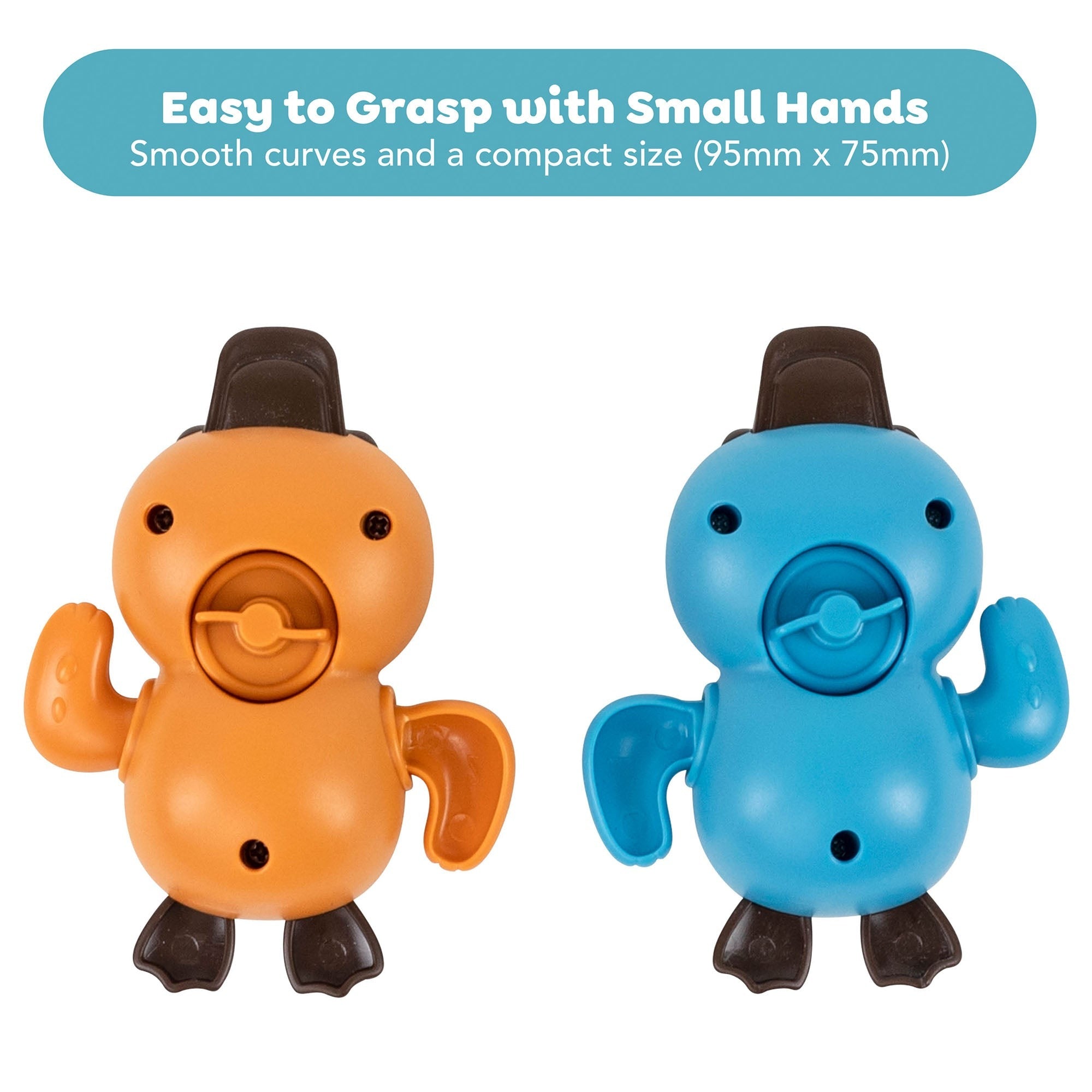 Tiger Tribe Bath Racers Platypuses - Wind-Up Floating Bath Toys