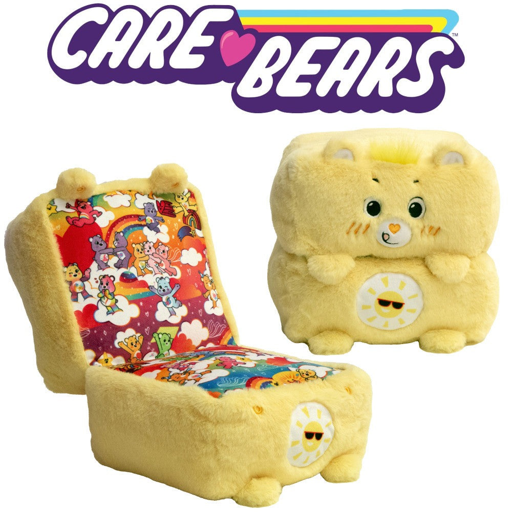 Care Bears Happy Nappers Funshine Bear 10-inch Pop N' Play Cube
