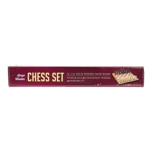 Go! Games Grand Royale Wooden Chess Set - A Timeless Strategy Game