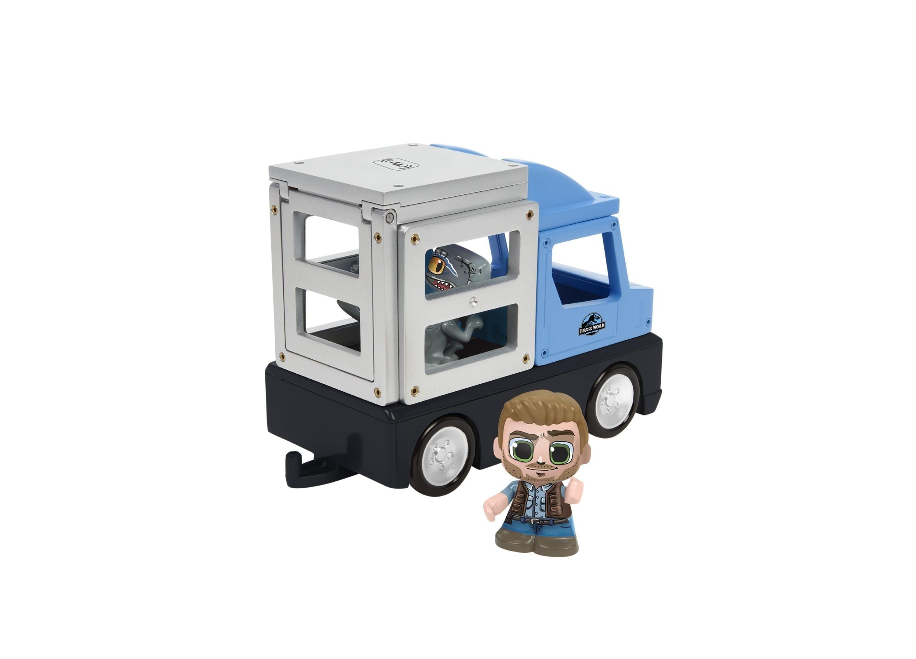 Tile Town Jurassic World Dino Rescue Magnetic Playset, 22-Piece