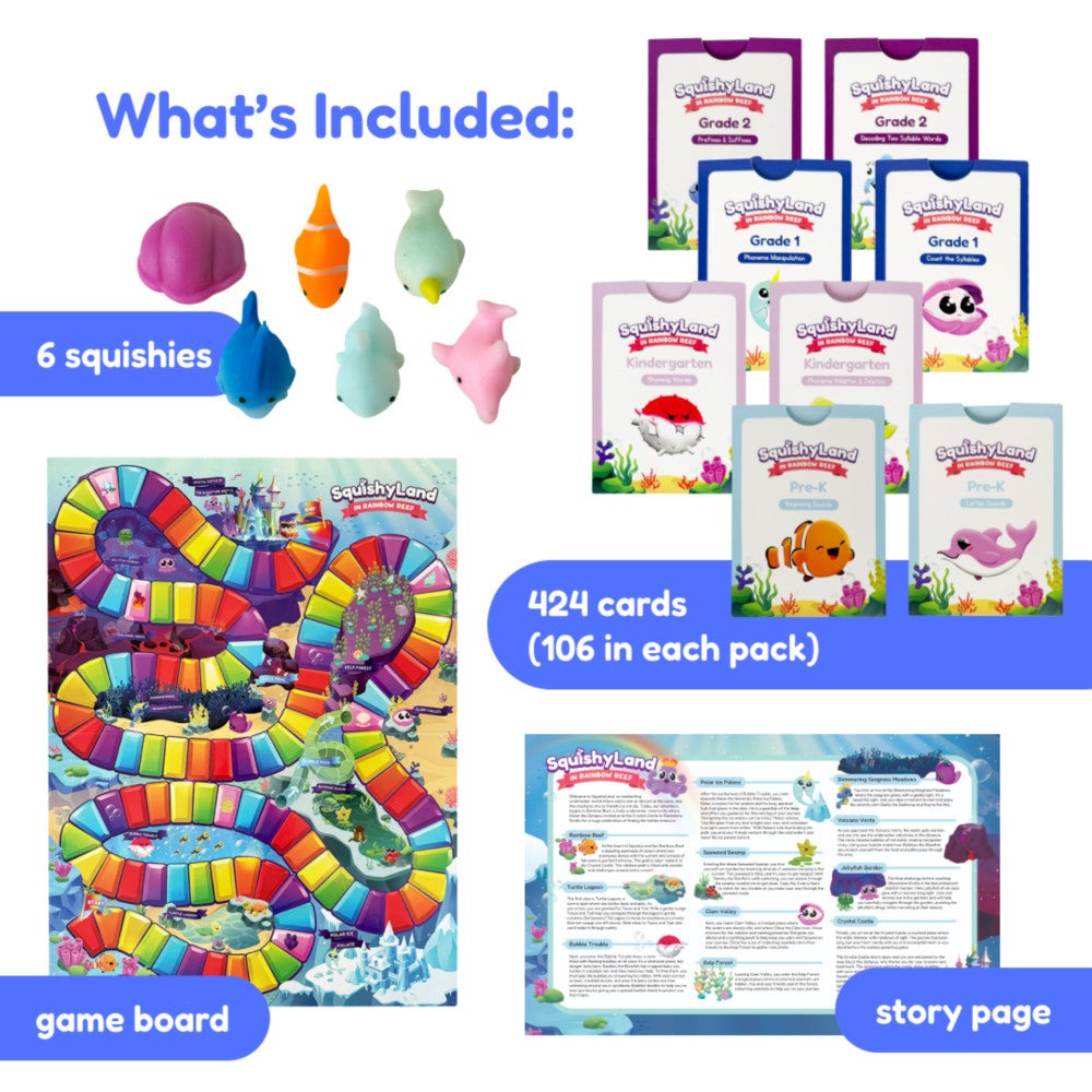 SquishyLand - The Fidget Game - Interactive Educational Game