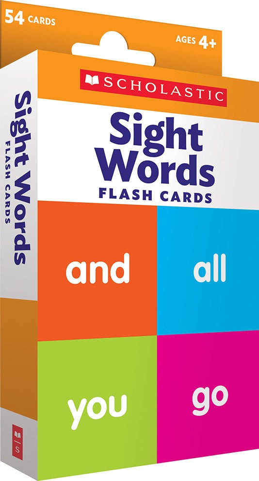 Educational Flash Cards - Sight Words Mastery Set - Colorful Learning Tool for Kids