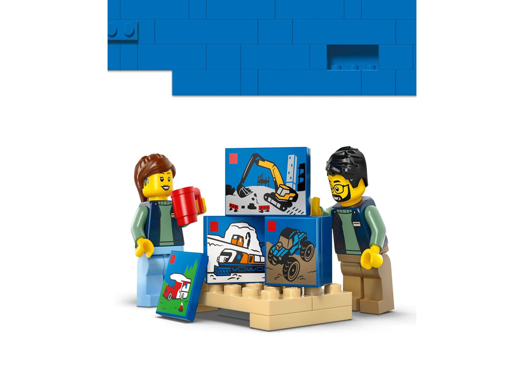 LEGO City Iconic Delivery Van Building Set 276 Pieces - 60500