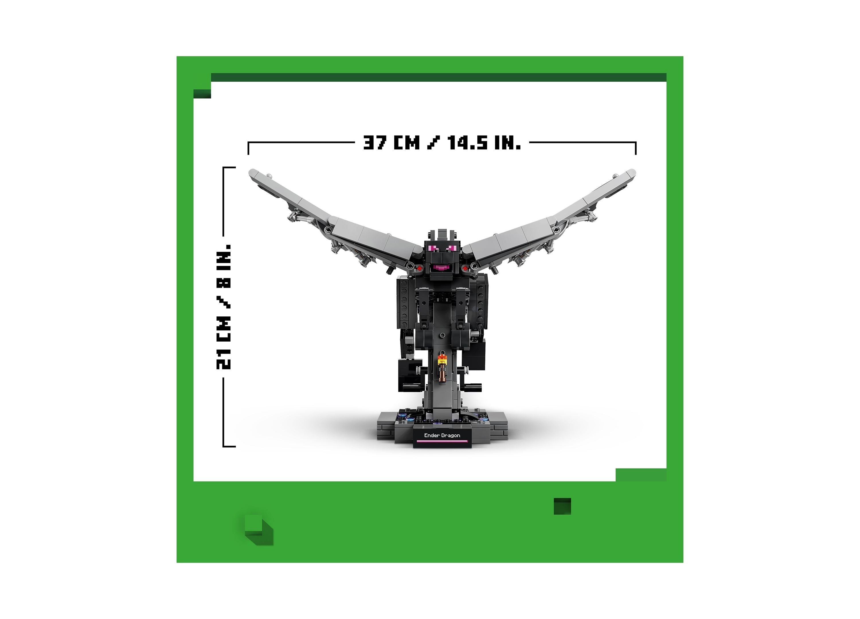 LEGO Minecraft The Ender Dragon 710-Piece Building Set