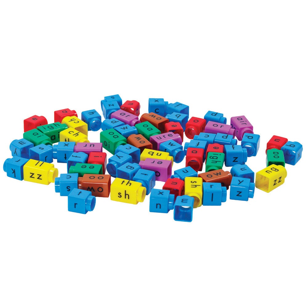 Junior Learning Rainbow Phonics Blox - Decoding Phase 3 - Educational Toy for Ages 5+
