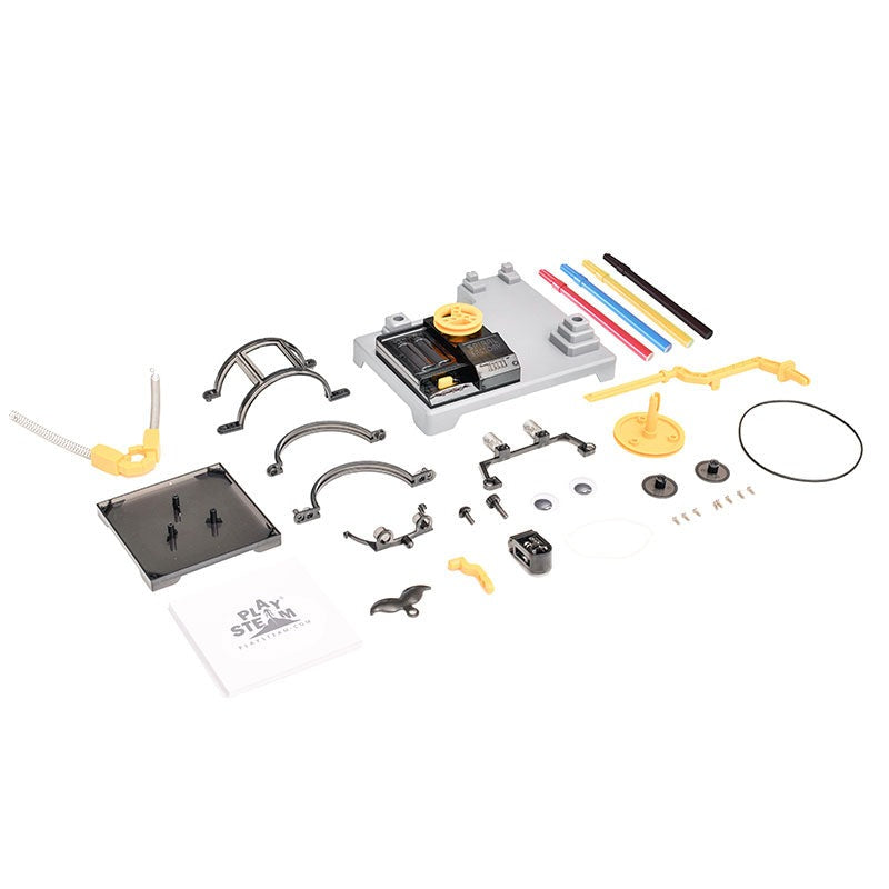 PlaySTEAM Arts Robot Spiral Factory - Creative Conveyor Art Kit