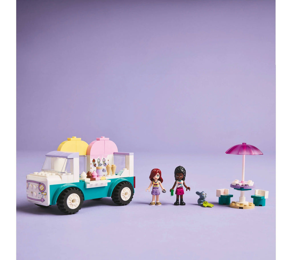 LEGO Friends Heartlake City Ice Cream Truck Building Kit - 92 Pieces