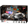 Joysway SuperFun 206 1:43 USB-Powered Slot Car Racing Set with LED Headlights and Lap Counter