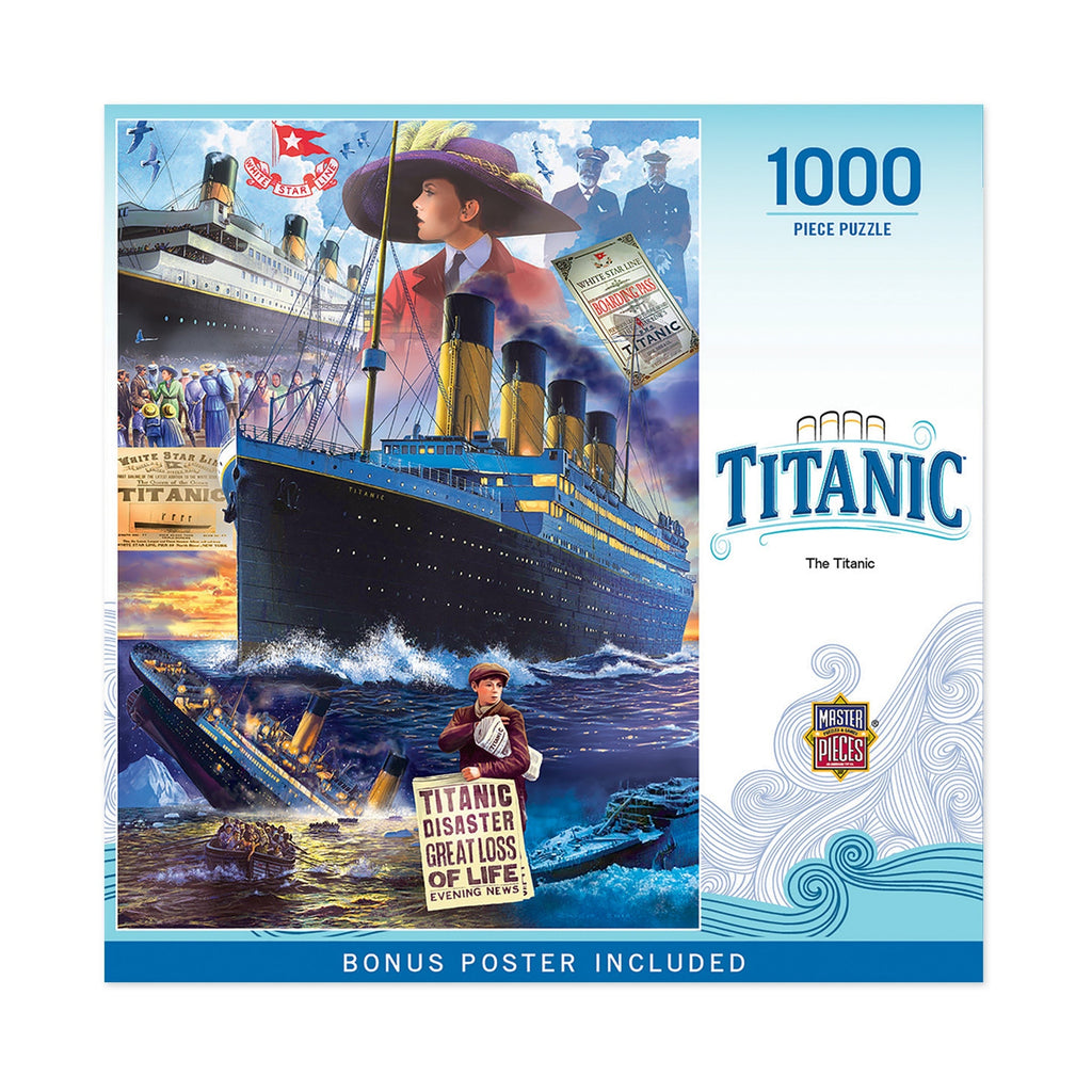 MasterPieces Historical Titanic Jigsaw Puzzle - 1000 pc