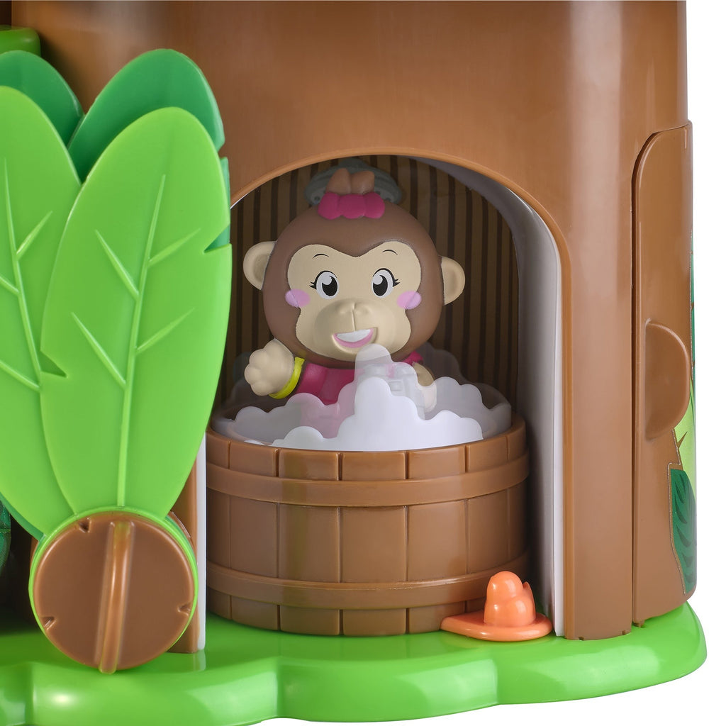 Timber Tots Tropical House Playset with Exclusive Monkey Character