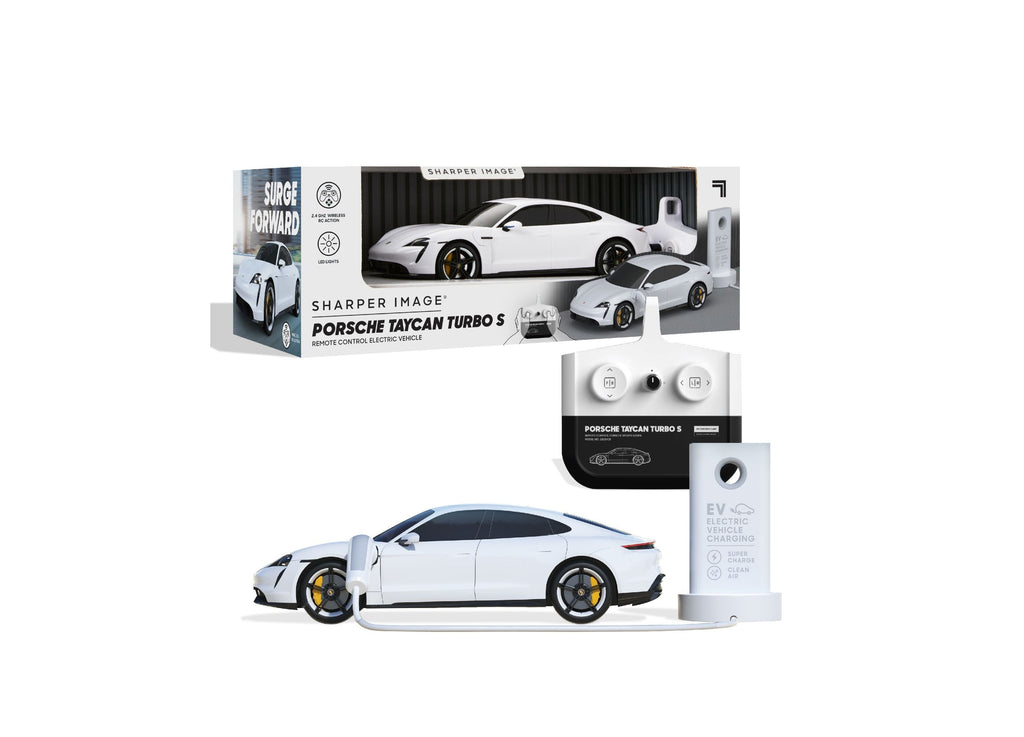 Sharper Image Porsche Taycan Turbo S 1:20 Scale Remote Control Electric Car