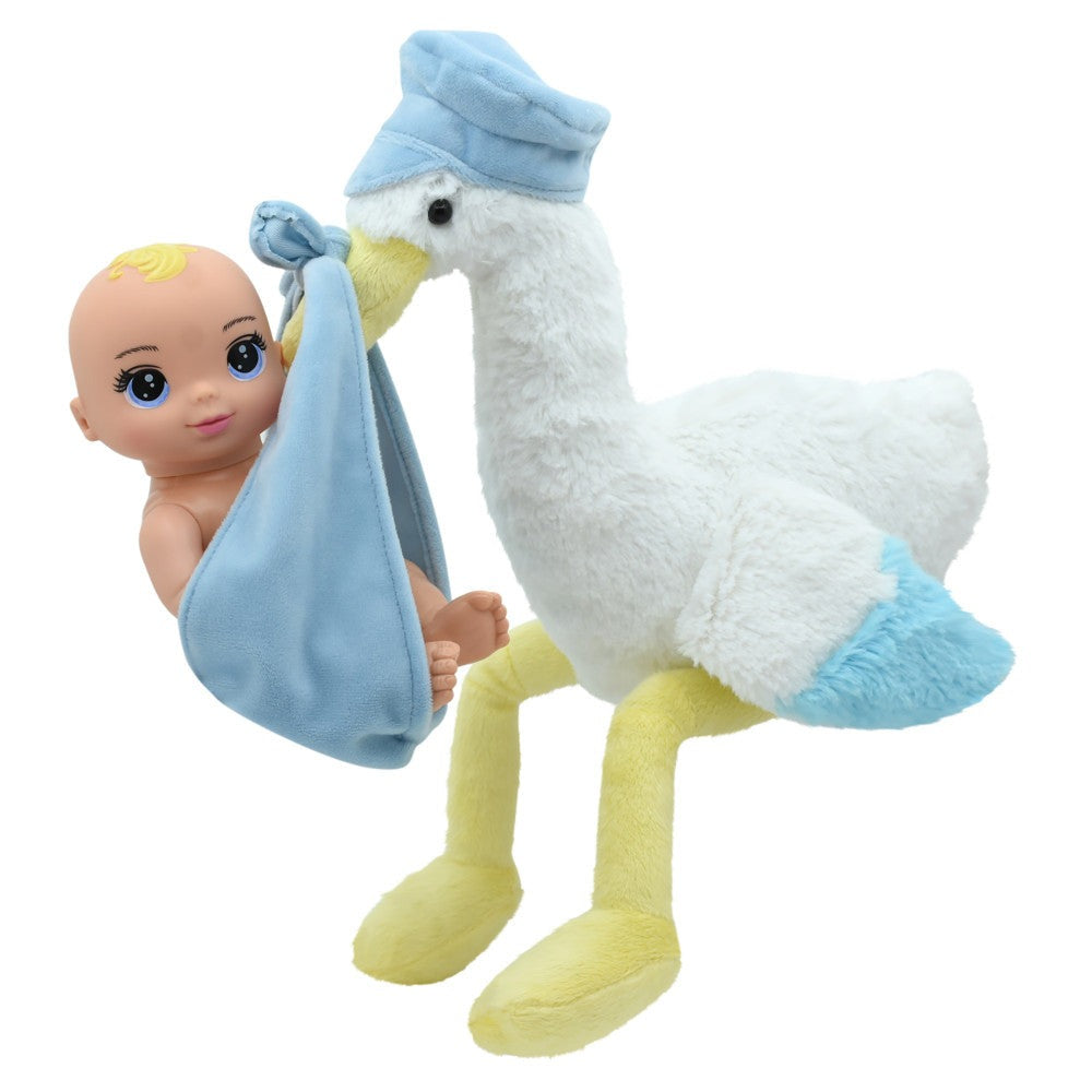 Magic Nursery 8" Special Delivery Set - Blue - Posable Baby Doll, Age 2+