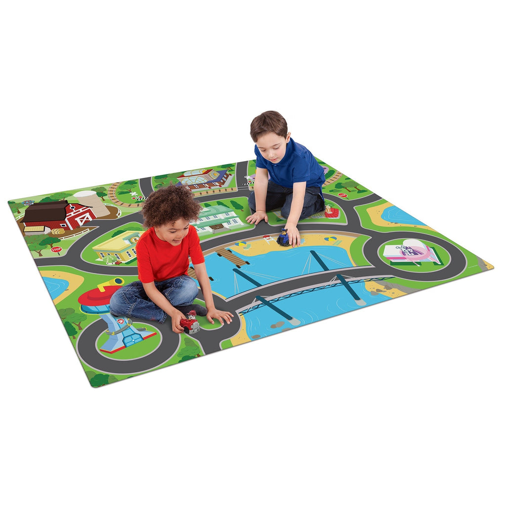 Imaginmat Jumbo Paw Patrol Floor Playmat With 2 Toy Cars 47 X 61 Inch