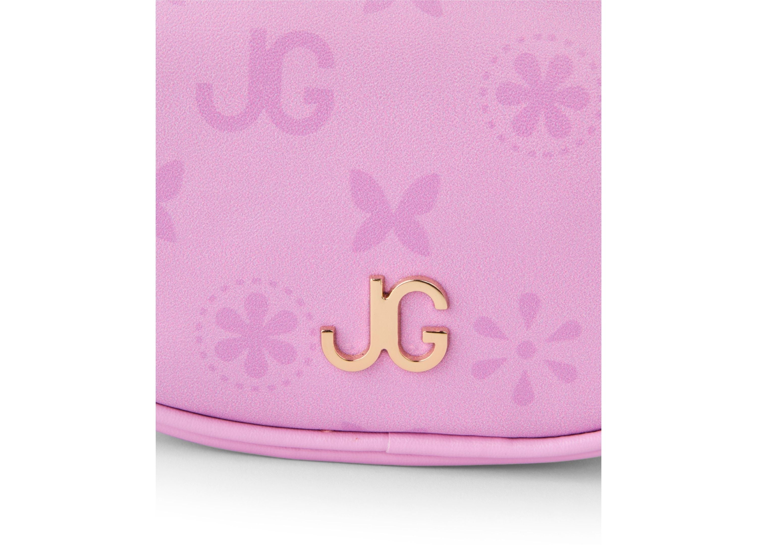 Journey Girls Fashionable Quilted Handbag with Monogram Scarf - Pastel Purple