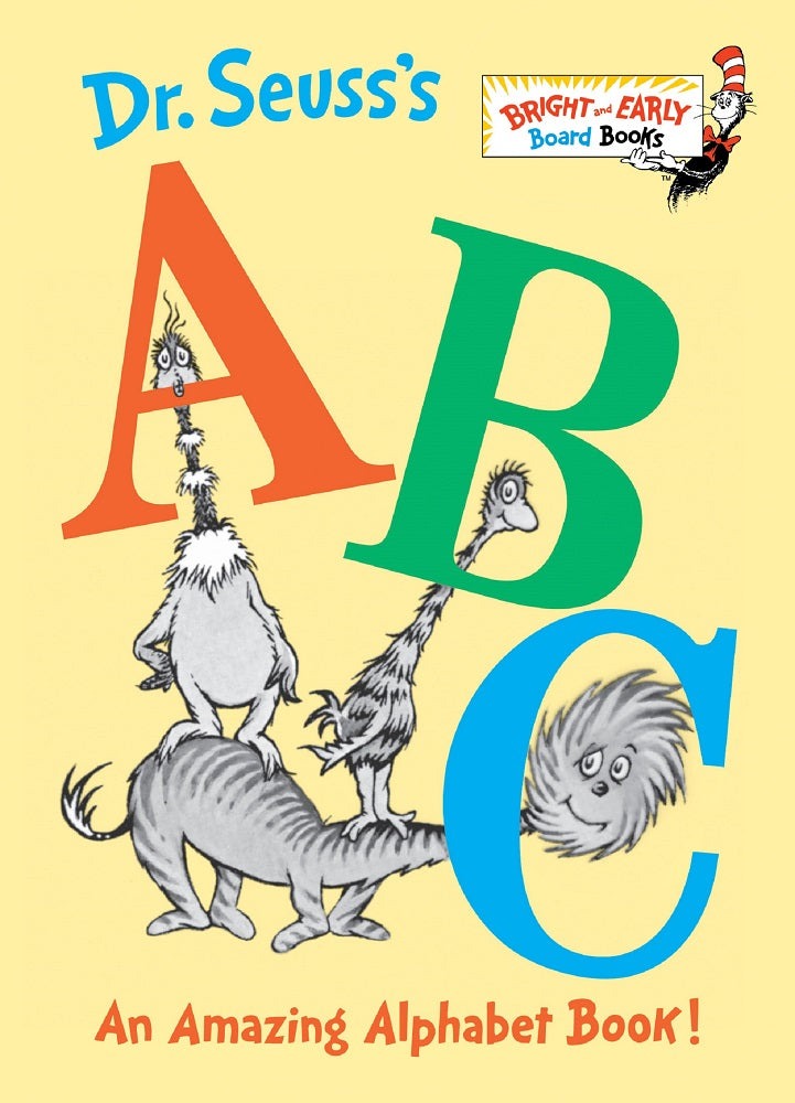 Dr. Seuss's ABC Colorful Alphabet Board Book
