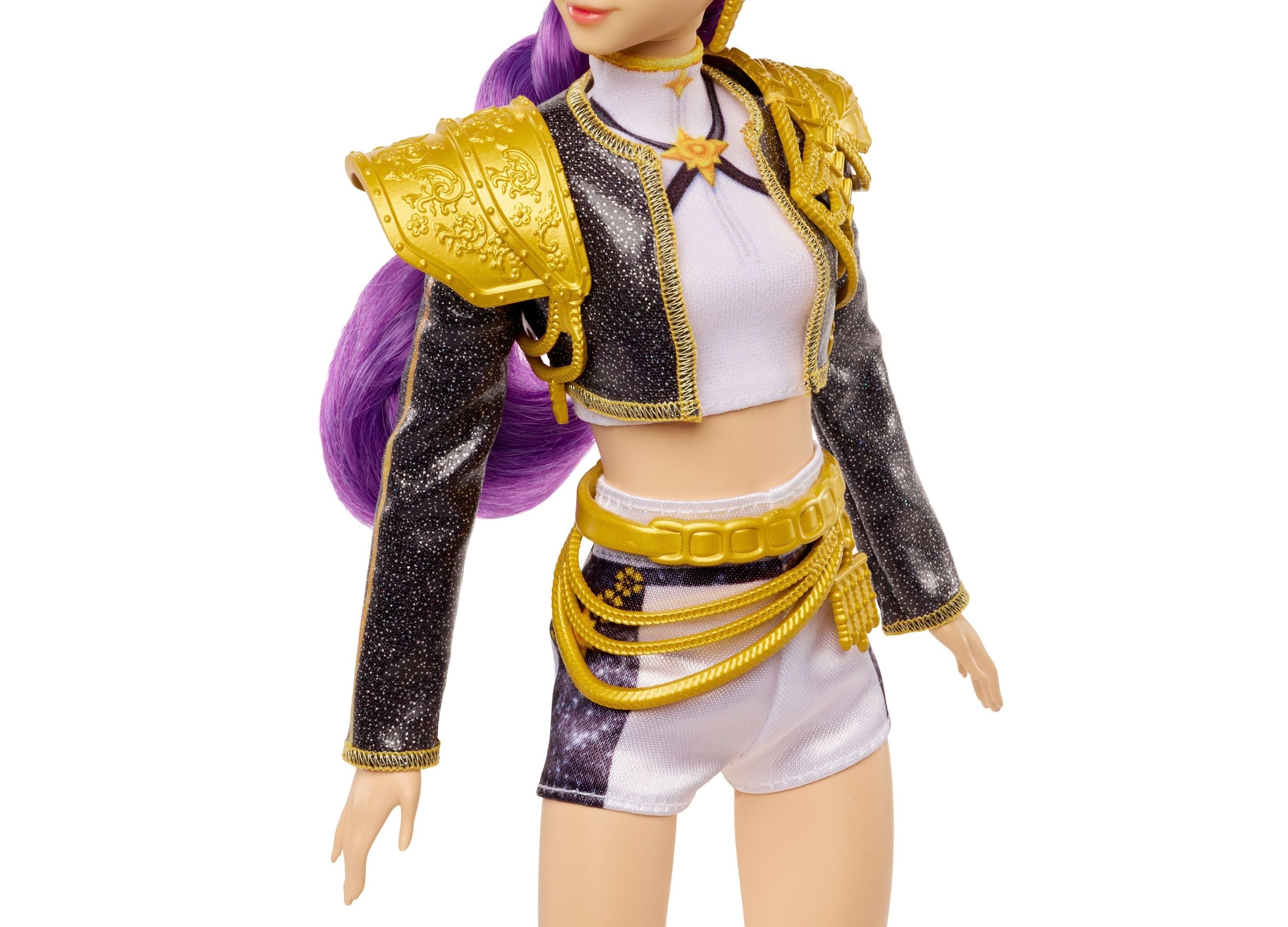 KPop Demon Hunters Rumi Golden 12.75-Inch Singing Fashion Doll with 5 Posable Joints